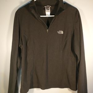 The North Face Black Fleece TKA 100 Women's Size Large 1/4 Zip Lightweight